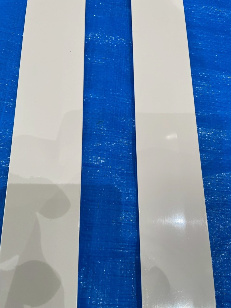 エアコン内部パネルの清掃前の状態