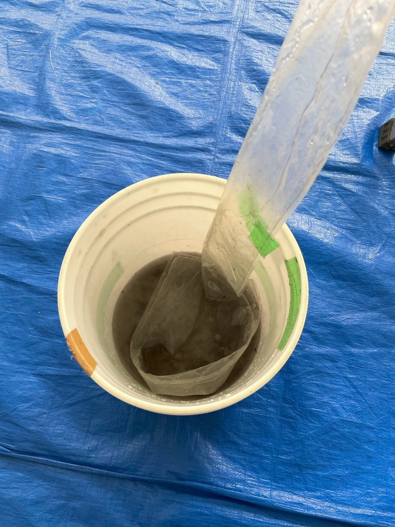 エアコンクリーニングで汚れを除去した内部